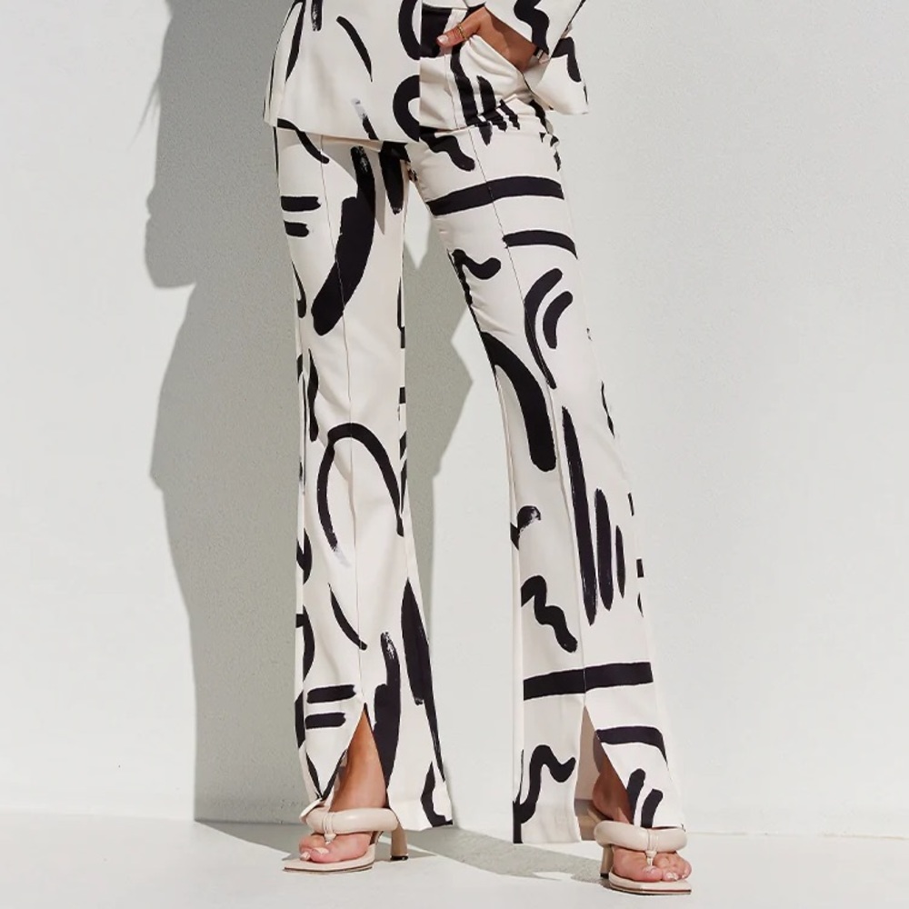 Seven Wonders York Suit Pant - Sand/Black